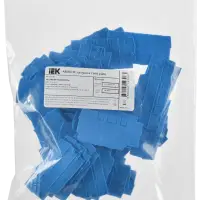 ARMAFIX Заглушка EPCX2.5-3 BU для колодки клеммной CP/CX2.5-3 синяя IEK