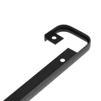 Планка для столешницы щелевая CAPPIO, 38 мм, черный, набор 2 шт.