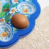 Пасхальная подставка «Ангел», на 12 яиц и кулич Пасхальная подставка «Ангел», на 12 яиц и кулич