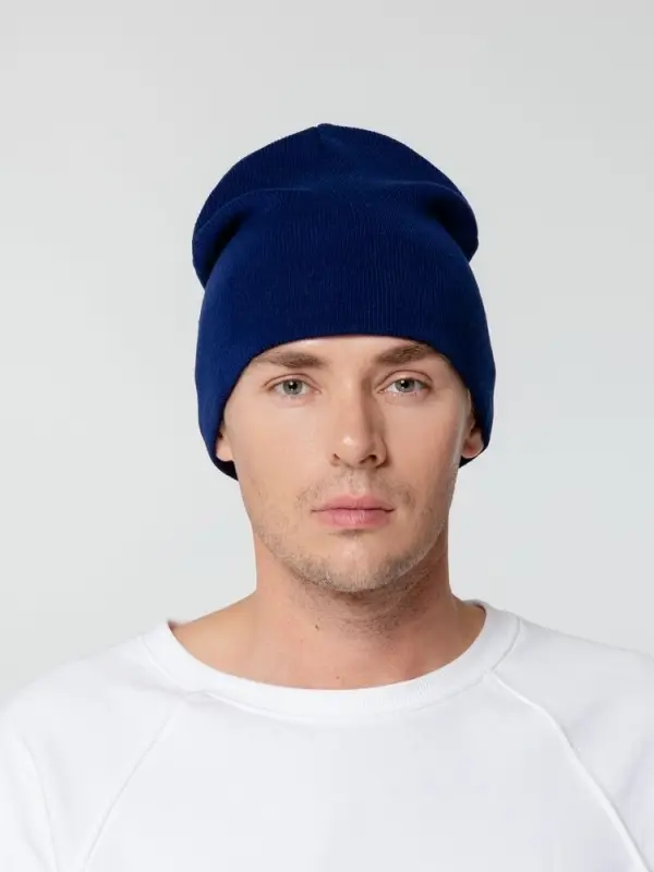 Шапка Tube Top, темно-синяя (сапфир) Шапка Tube Top, темно-синяя (сапфир)
