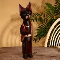 Сувенир "Кошка" албезия 50 см Сувенир "Кошка" албезия 50 см