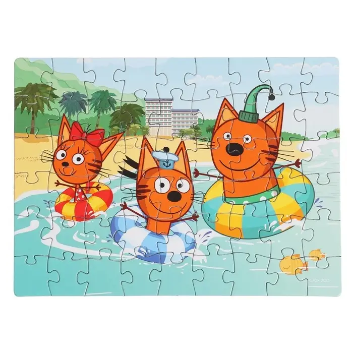 Пазл «Три кота», 54 элемента Пазл «Три кота», 54 элемента