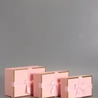 Наборок коробок 3 в 1 прямоугольные 23*16*9.5 21*14*8.0 19*12*6.5 см