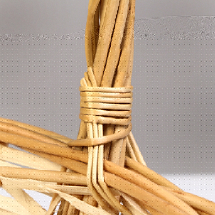 Корзина плетеная, 25 х 4 см, банановый лист