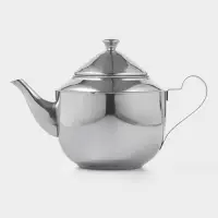 Заварочный чайник &laquo;Альваро&raquo;, 500 мл, металлическое сито, нержавеющая сталь, фиксированная ручка