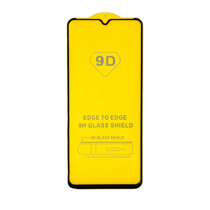 Защитное стекло Xiaomi Redmi 12C с рамкой 9H Full Glue без упаковки (25 шт./уп.)