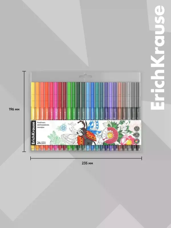 Набор ручек капиллярных 24цв ErichKrause Art Spirit