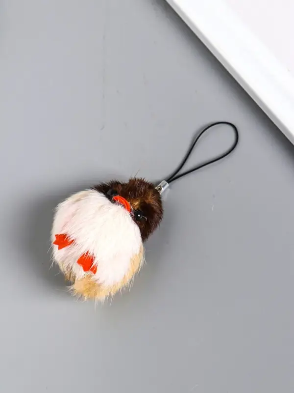 Брелок для ключей на подвеске &laquo;Пушистик. Утёнок&raquo;, 4&times;4&times;6 см, МИКС