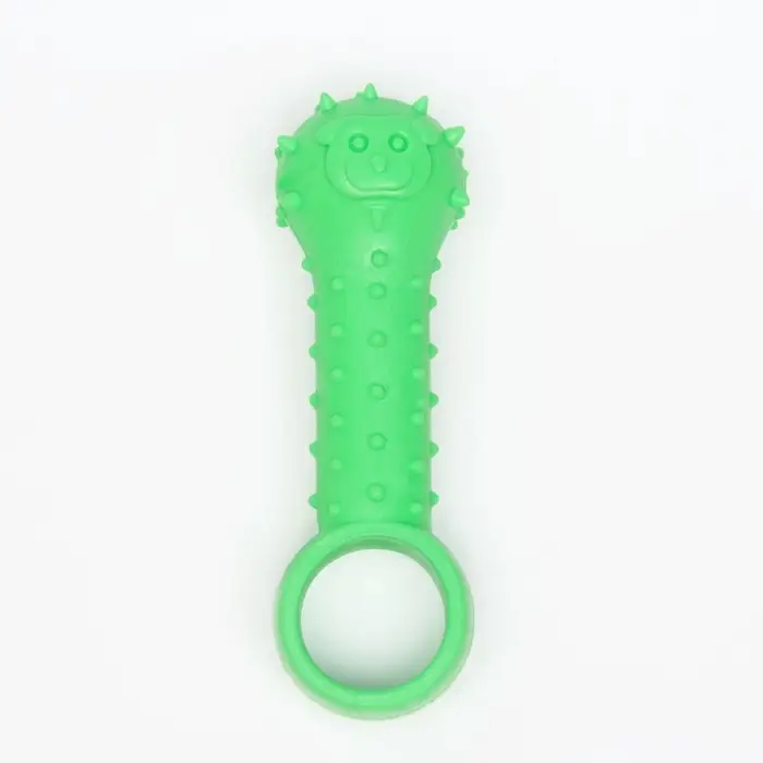 Игрушка-дразнилка для собак &laquo;Поймай меня!&raquo;, 9.5 см, TPR, зелёная