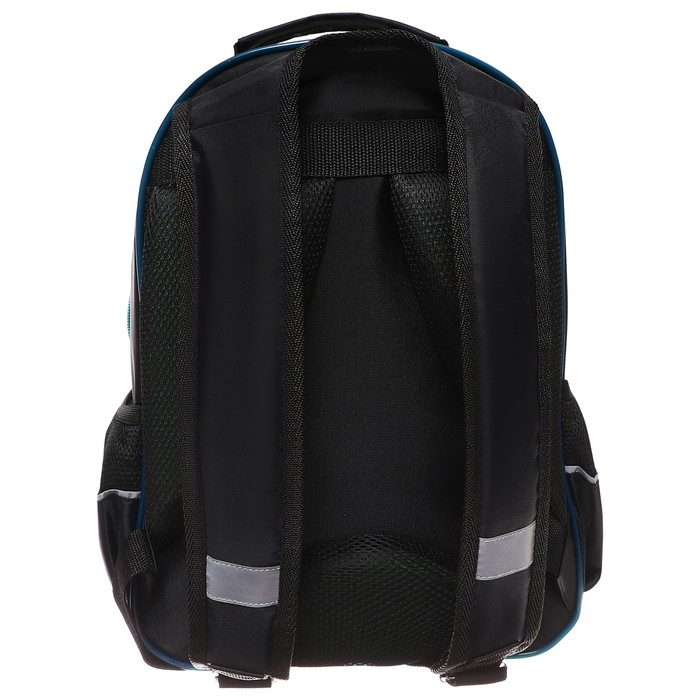 Рюкзак школьный, 37 х 26 х 13 см, эргономичная спинка, Calligrata ОРТ  Рюкзак школьный, 37 х 26 х 13 см, эргономичная спинка, Calligrata ОРТ "Аниме боец"