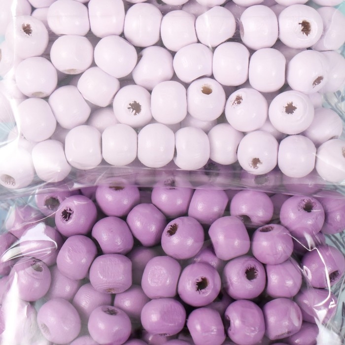 Набор бусины для творчества дерево Набор бусины для творчества дерево "Незабудки" d-0,8 см, 4 цвета х 15 гр