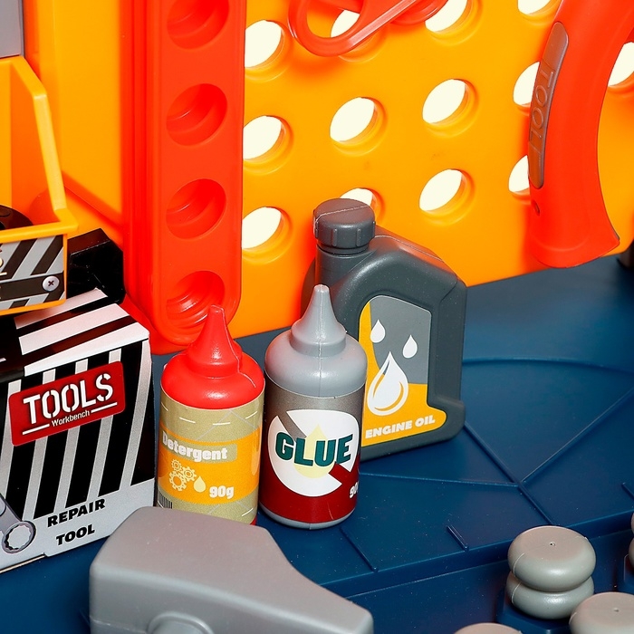 Игровой модуль 2 в 1 «Чемодан мастера», 65 элементов Игровой модуль 2 в 1 «Чемодан мастера», 65 элементов