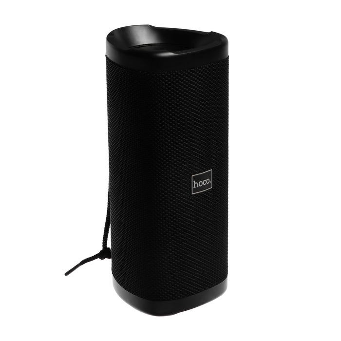Портативная колонка Hoco HC4, 10 Вт, ВТ 5.0, FM, AUX, 1500 мАч, чёрная Портативная колонка Hoco HC4, 10 Вт, ВТ 5.0, FM, AUX, 1500 мАч, чёрная
