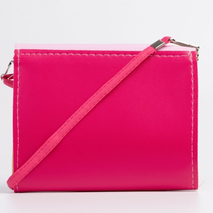 Сумка детская для девочки Сумка детская для девочки "Кошечка", на клапане, цвет розовый, 15х4х12 см