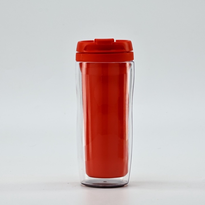 Термостакан «Вид 6», 350 мл, красный