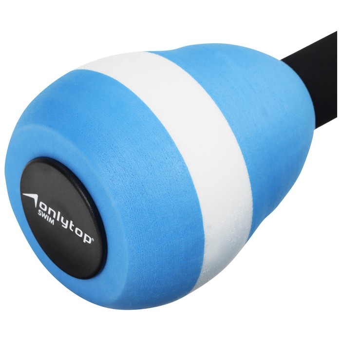 Гантели для аквааэробики ONLYTOP, 2 шт., 27,5х9 см, цвета МИКС Гантели для аквааэробики ONLYTOP, 2 шт., 27,5х9 см, цвета МИКС