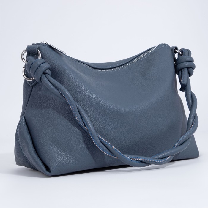 Сумка кросс-боди на молнии, цвет синий Сумка кросс-боди на молнии, цвет синий