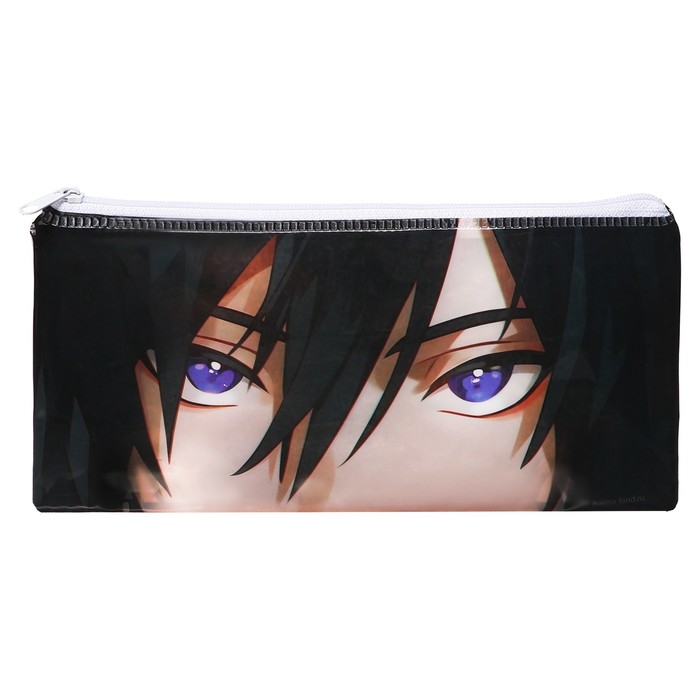 Пенал мягкий Пенал мягкий "Аниме мир" Calligrata, 95х205 мм, 1 отделение, плоский, ПВХ