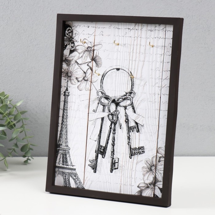 Ключница открытая Ключница открытая "Ключи" 5 крючков, 23х32 см