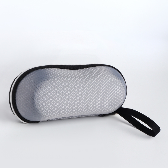 Футляр для очков на молнии, длина 17 см, цвет серый Футляр для очков на молнии, длина 17 см, цвет серый