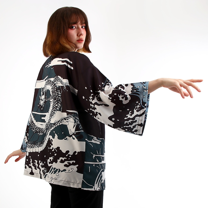 Карнавальный набор «Кицунэ: дракон», р. 44–52: маска, хаори Карнавальный набор «Кицунэ: дракон», р. 44–52: маска, хаори