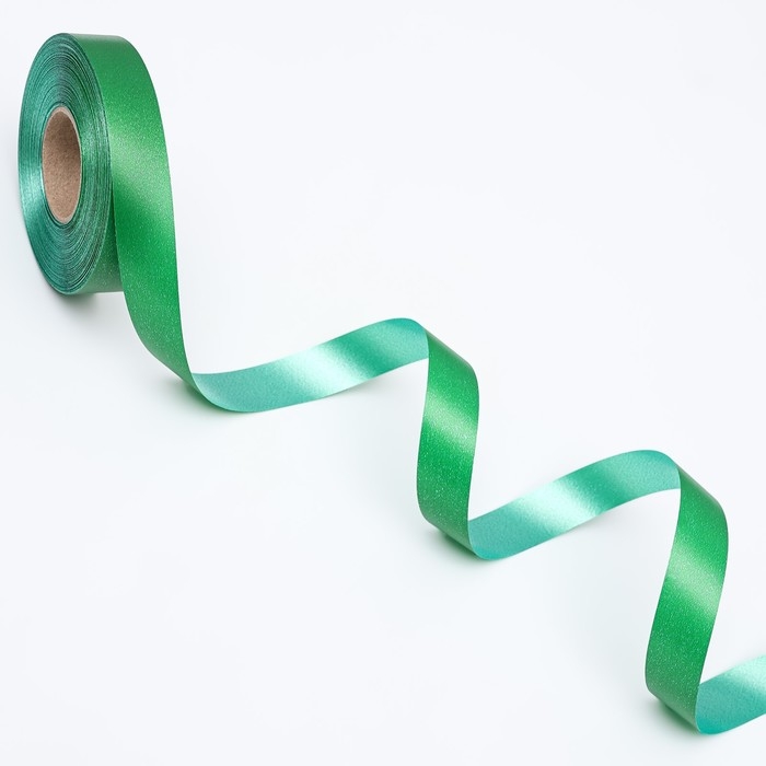Лента полипропиленовая Лента полипропиленовая "Matte" для декора и подарков, зелёная, 2 см х 50 м