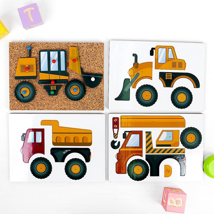 Логическая головоломка «Строительная техника» Логическая головоломка «Строительная техника»