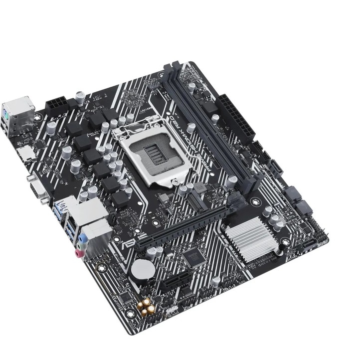 Материнская плата Asus Prime H510M-K R2.0, LGA 1200, H510, 2xDDR4, VGA, HDMI, mATX Материнская плата Asus Prime H510M-K R2.0, LGA 1200, H510, 2xDDR4, VGA, HDMI, mATX