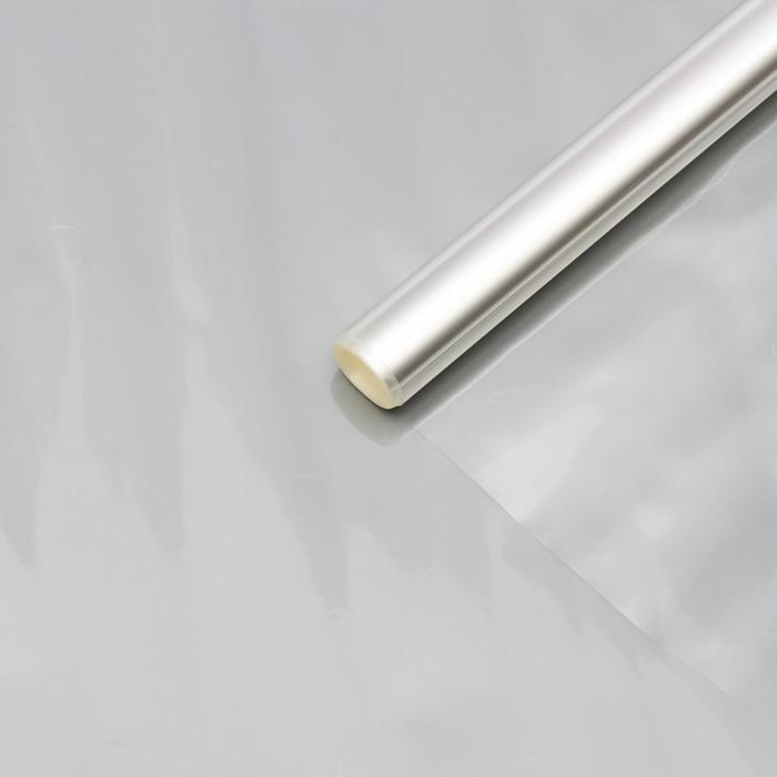 Плёнка для цветов прозрачная 0,8 х 6,8 м, 200 г, 40 мкм Плёнка для цветов прозрачная 0,8 х 6,8 м, 200 г, 40 мкм