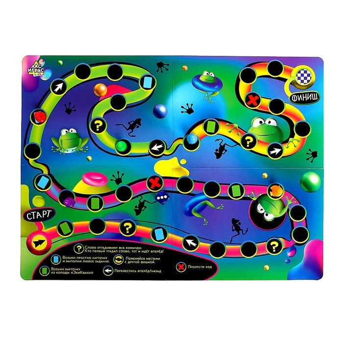 Настольная игра «Экикваки», 2-16 игроков, 10+ Настольная игра «Экикваки», 2-16 игроков, 10+