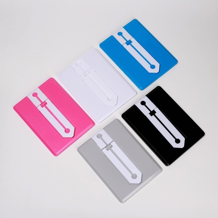 Зеркало настольное - подвесное, зеркальная поверхность 13,5 × 18,5 см, цвет МИКС Зеркало настольное - подвесное, зеркальная поверхность 13,5 × 18,5 см, цвет МИКС