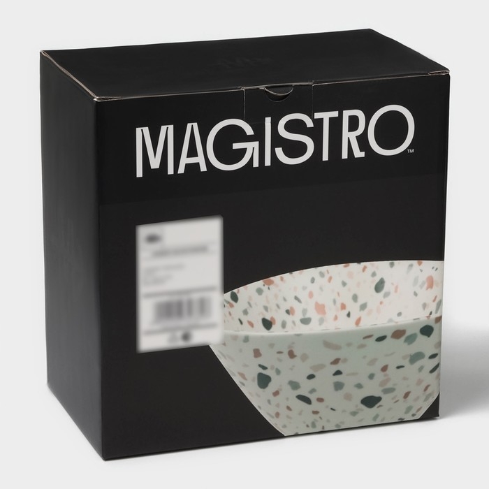 Набор салатников фарфоровых Magistro Terazzo, 1,4 л, 20×9 см, 2 шт