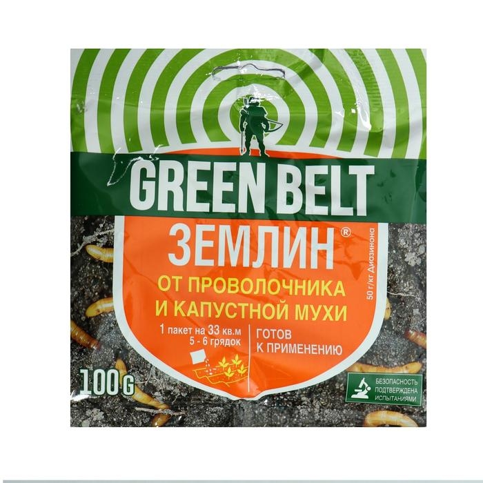 Средство  Землин от почвообитающих вредителей 100 г Средство  Землин от почвообитающих вредителей 100 г