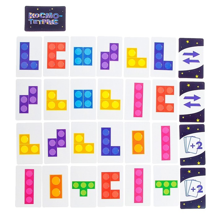 Настольная игра «Космо-тетрис», 1-4 игрока, 5+ Настольная игра «Космо-тетрис», 1-4 игрока, 5+