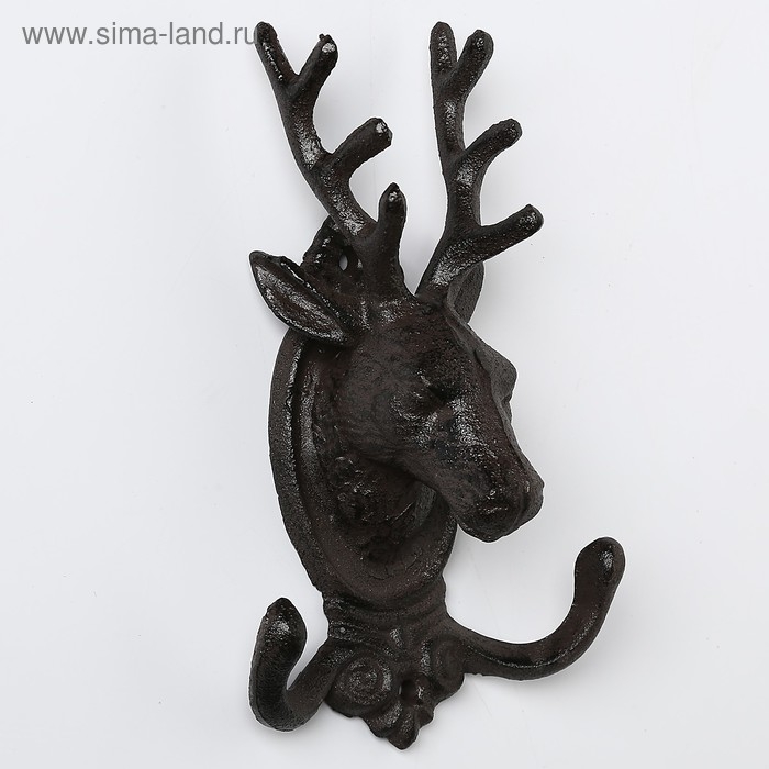 Крючок декоративный металл Крючок декоративный металл "Олень" 19,5х11,5х6 см