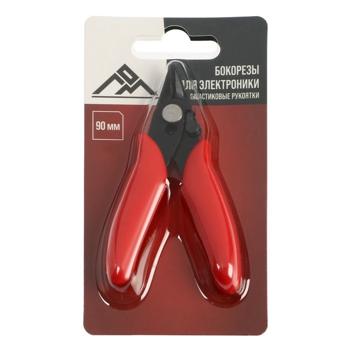 Бокорезы для электроники ЛОМ mini, пластиковые рукоятки, 90 мм Бокорезы для электроники ЛОМ mini, пластиковые рукоятки, 90 мм