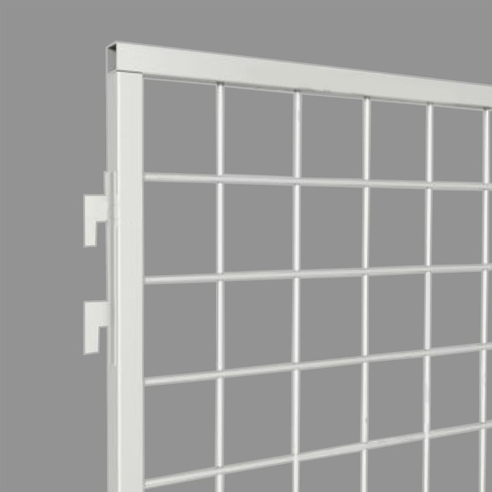 Стенка сетка боковая, 1750×400 мм, цвет белый