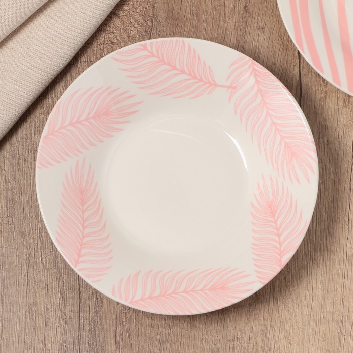 Глубокая тарелка керамическая «И пусть весь мир подождет», 20.5 см, 550 мл Глубокая тарелка керамическая «И пусть весь мир подождет», 20.5 см, 550 мл