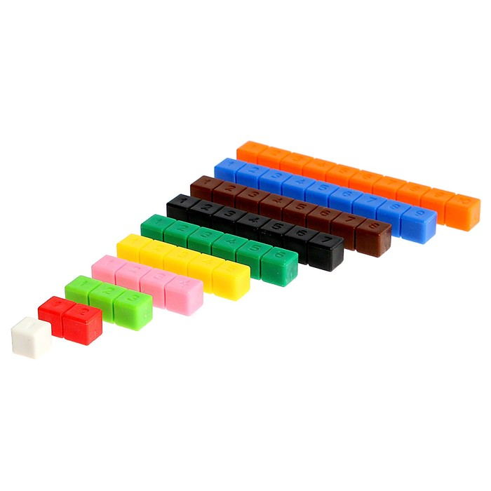 Счётные палочки «Собери по образцу», 32 шт., с карточками, по методике Монтессори Счётные палочки «Собери по образцу», 32 шт., с карточками, по методике Монтессори