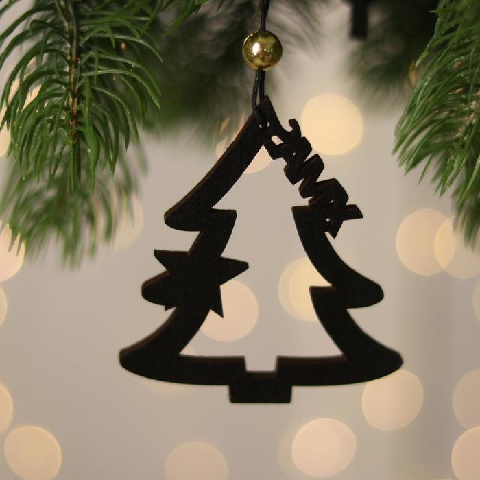 Новогодняя подвеска «Ёлочка» 7×8 см Новогодняя подвеска «Ёлочка» 7×8 см