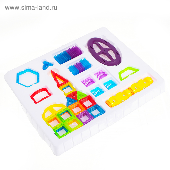 Конструктор магнитный «Мини магический магнит», 106 деталей Конструктор магнитный «Мини магический магнит», 106 деталей