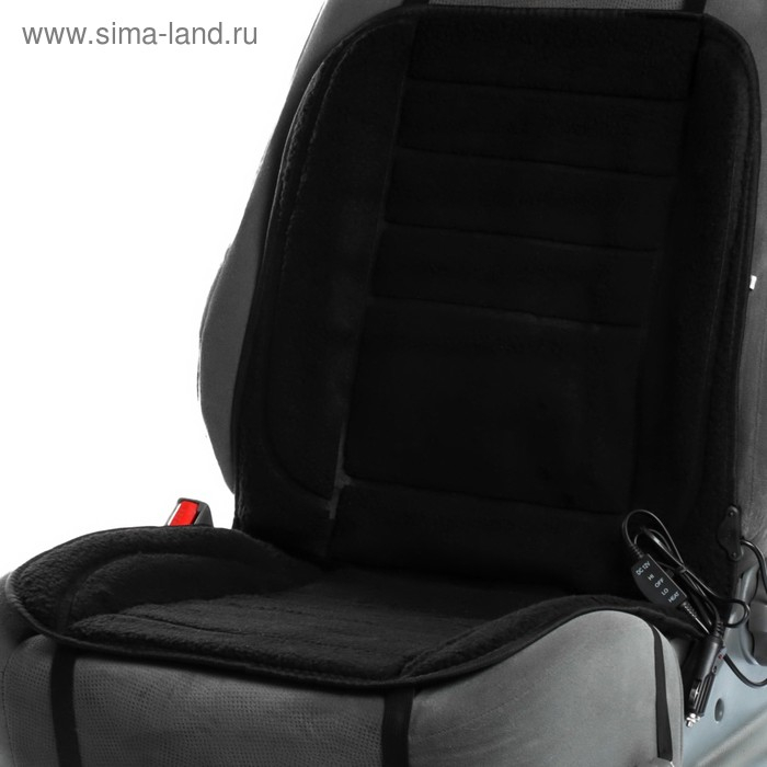 Накидка с подогревом TORSO, 12 В, регулятор, провод 120 см, иск. мех,  черный Накидка с подогревом TORSO, 12 В, регулятор, провод 120 см, иск. мех,  черный