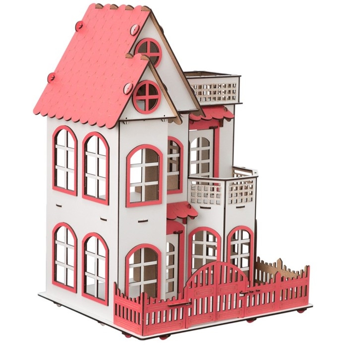 Кукольный домик «Престиж» белый Кукольный домик «Престиж» белый