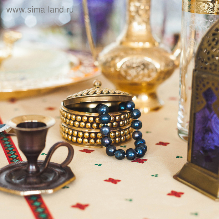 Шкатулка "Королевская" латунь 7х7х5,5 см