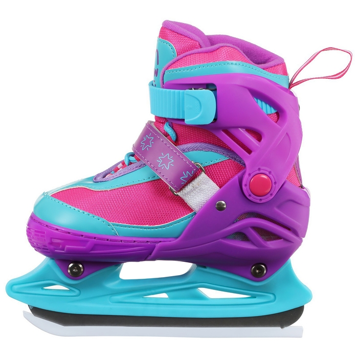 Коньки детские раздвижные Snow Cat, с роликовой платформой, р. 34-37 Коньки детские раздвижные Snow Cat, с роликовой платформой, р. 34-37