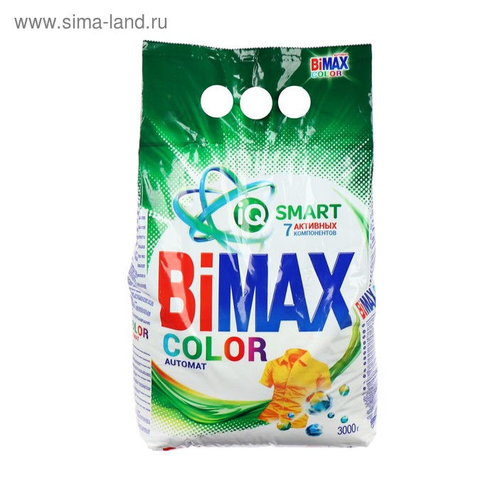 Стиральный порошок BiMax Color, автомат, 3 кг Стиральный порошок BiMax Color, автомат, 3 кг