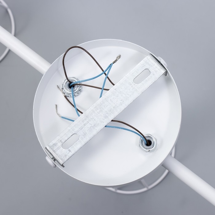 Светильник Светильник "Бостон" 3х60Вт Е14 белый/хром