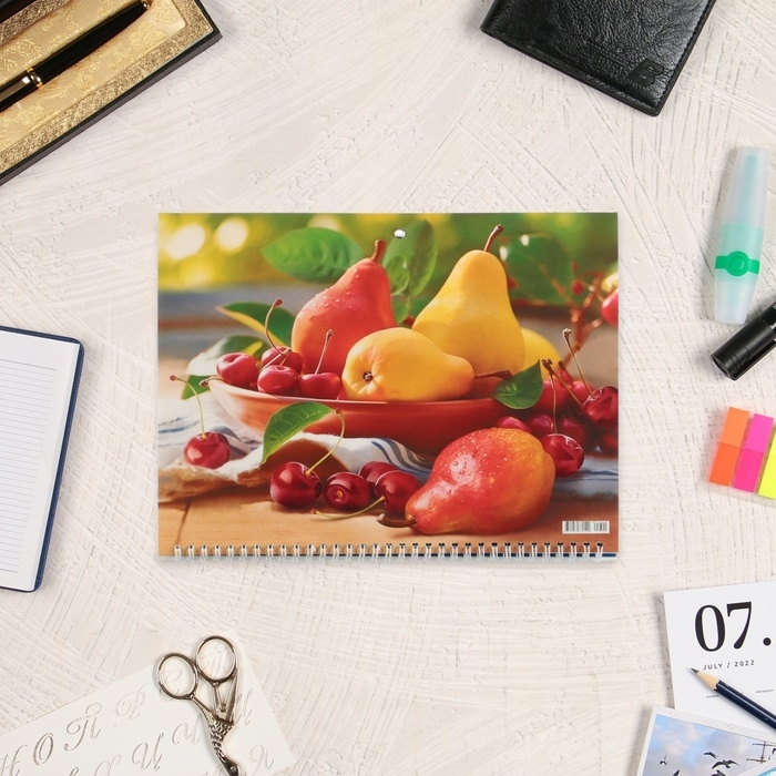 Календарь квартальный, трио Календарь квартальный, трио "Сочные груши" 2025 год, 73 х 29 см 10618591