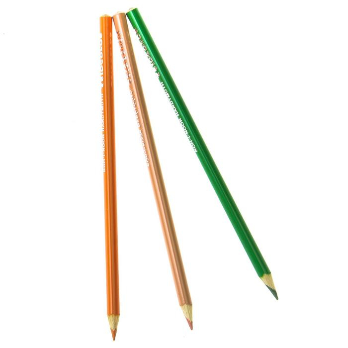 Карандаши 24 цвета, Koh-I-Noor 3134 TRIOCOLOR, картонная упаковка, европодвес Карандаши 24 цвета, Koh-I-Noor 3134 TRIOCOLOR, картонная упаковка, европодвес