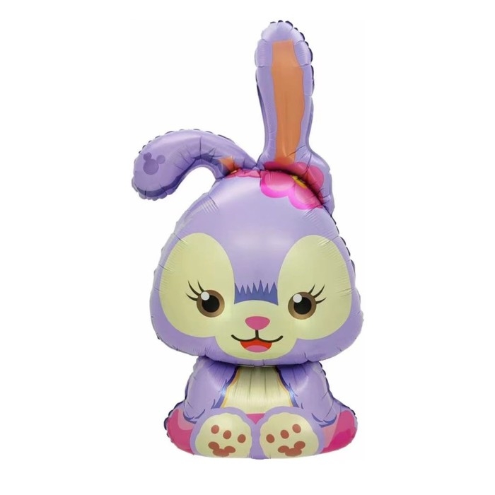 Шар фольгированный 40" &laquo;Зайка&raquo;, фигура, цвет сиреневый, 1 шт.